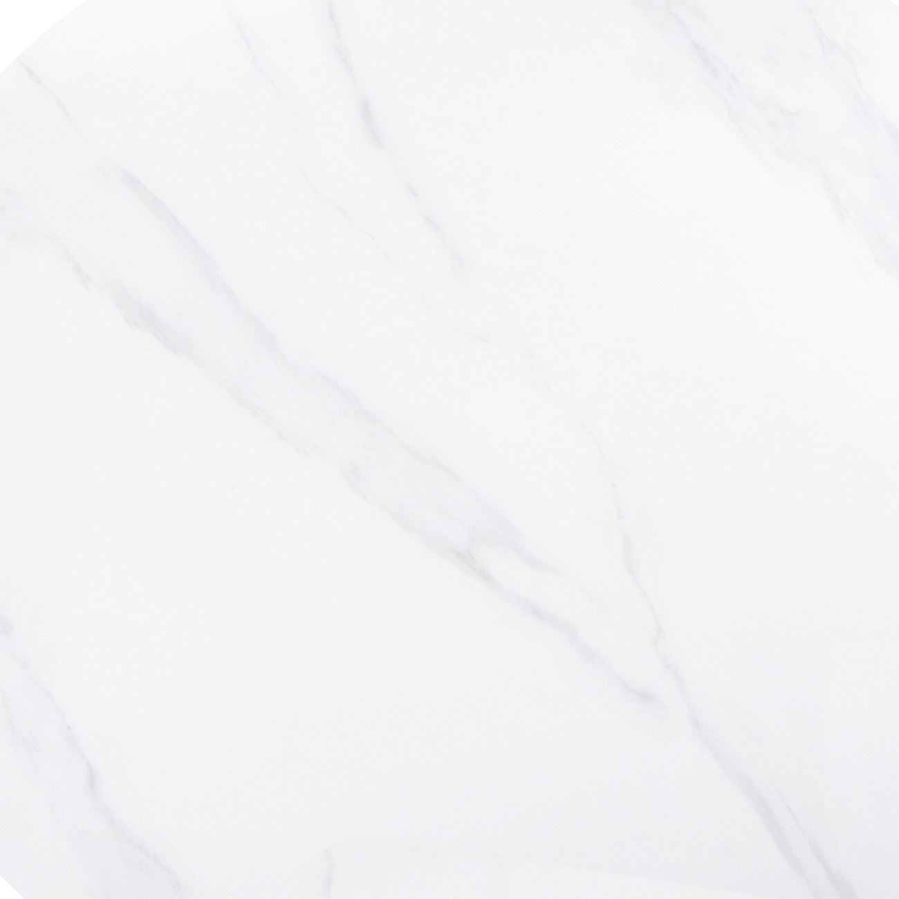 Sintered Stone Επιφάνεια Τραπεζιού, Απόχρωση White Marble (MDF για στήριξη βάσης) 2