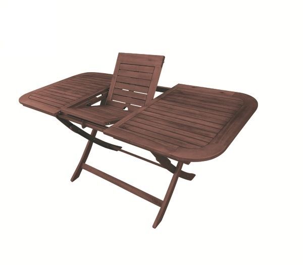 Τραπέζι Επεκτ/νο Πτυσ/νο Ξύλο Acacia 1