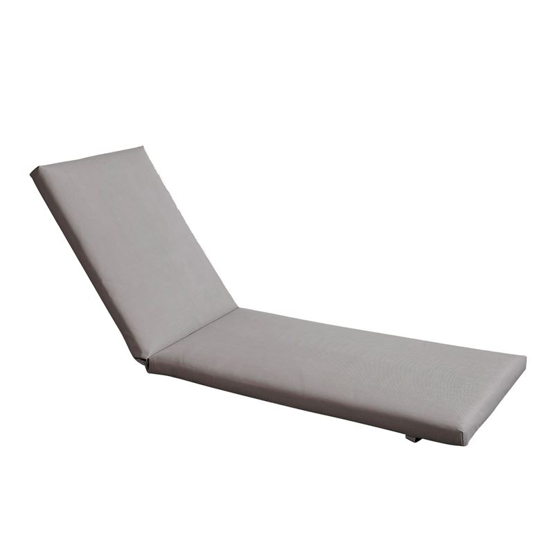 Μαξιλάρι Ξαπλώστρας Textilene Γκρι με Φερμουάρ & Velcro (Foam+Polyester) 1