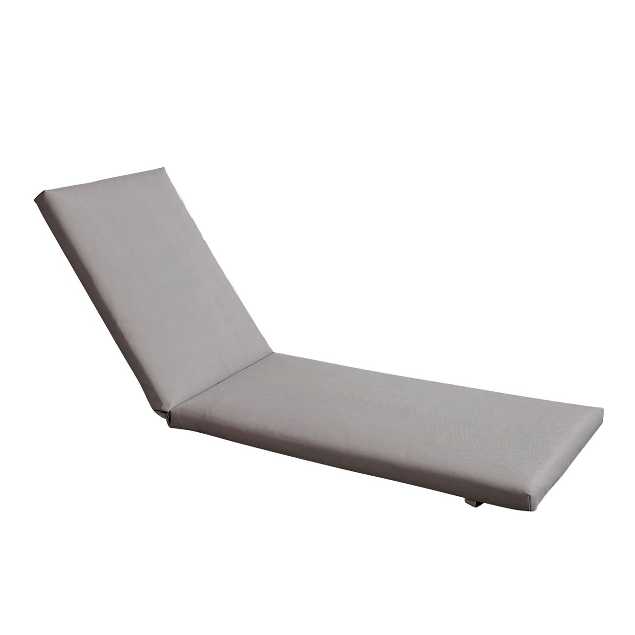Μαξιλάρι Ξαπλώστρας Textilene Γκρι με Φερμουάρ & Velcro (Foam+Polyester) 2