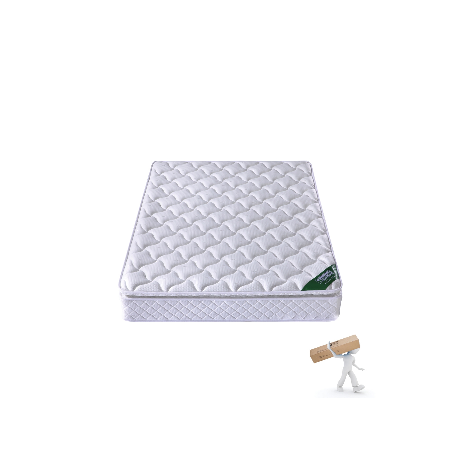 ΣΤΡΩΜΑ Bonnell Spring Roll Pack με Ανώστρωμα Foam 2