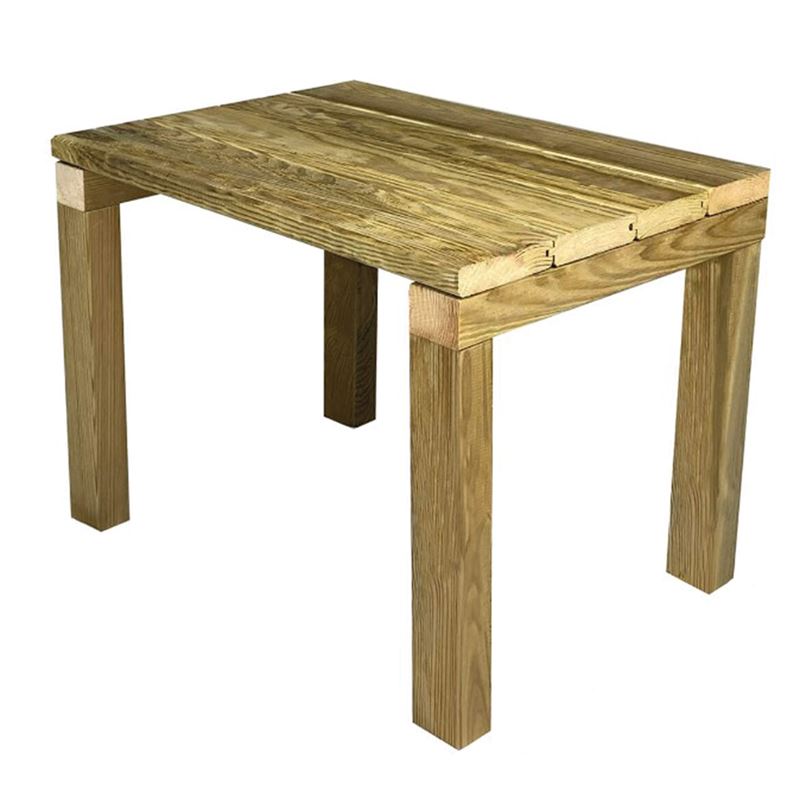 Τραπεζάκι Παραλίας - Ξαπλώστρας, Εμποτισμού Pine Απόχρωση Φυσικό 1