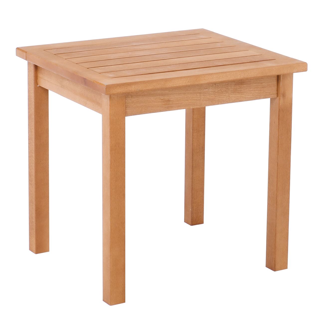 Τραπεζάκι Βοηθητικό Ξαπλώστρας Οξιά, Βαφή Εμποτισμού Φυσικό 2