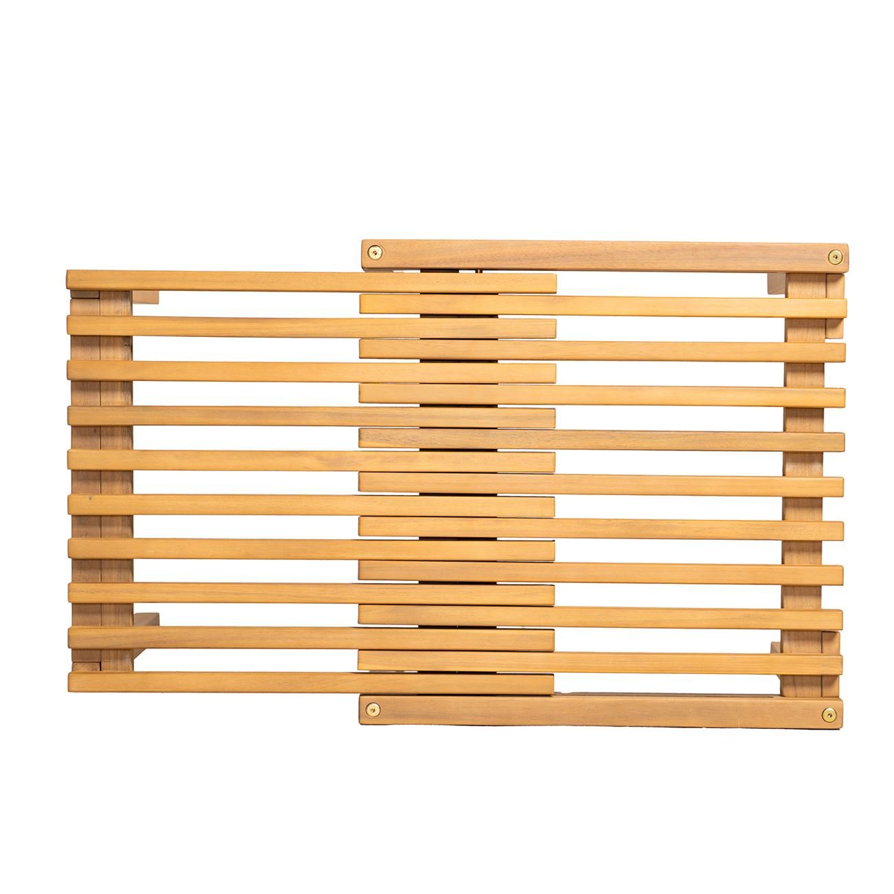 Τραπεζάκι Βοηθητικό Βεράντας-Κήπου, Επεκτεινόμενο Ακακία Φυσικό 5