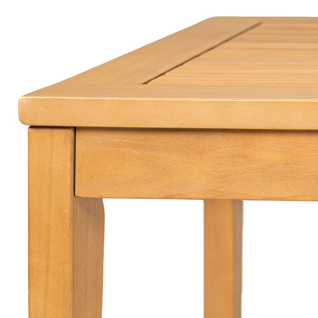 Τραπεζάκι Σαλονιού Καθιστικού Βεράντας-Κήπου, Ακακία Φυσικό 3