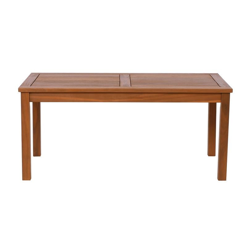 Τραπεζάκι Σαλονιού Καθιστικού Βεράντας-Κήπου, Ακακία Φυσικό 1