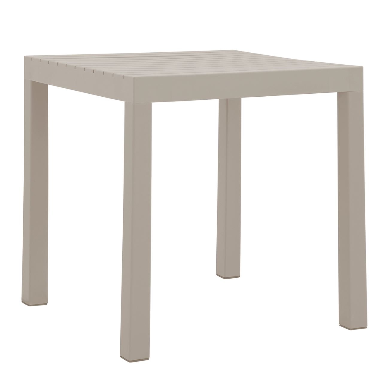 Τραπέζι Κήπου-Βεράντας Μέταλλο Βαφή Γκρι, PP-UV Γκρι 2