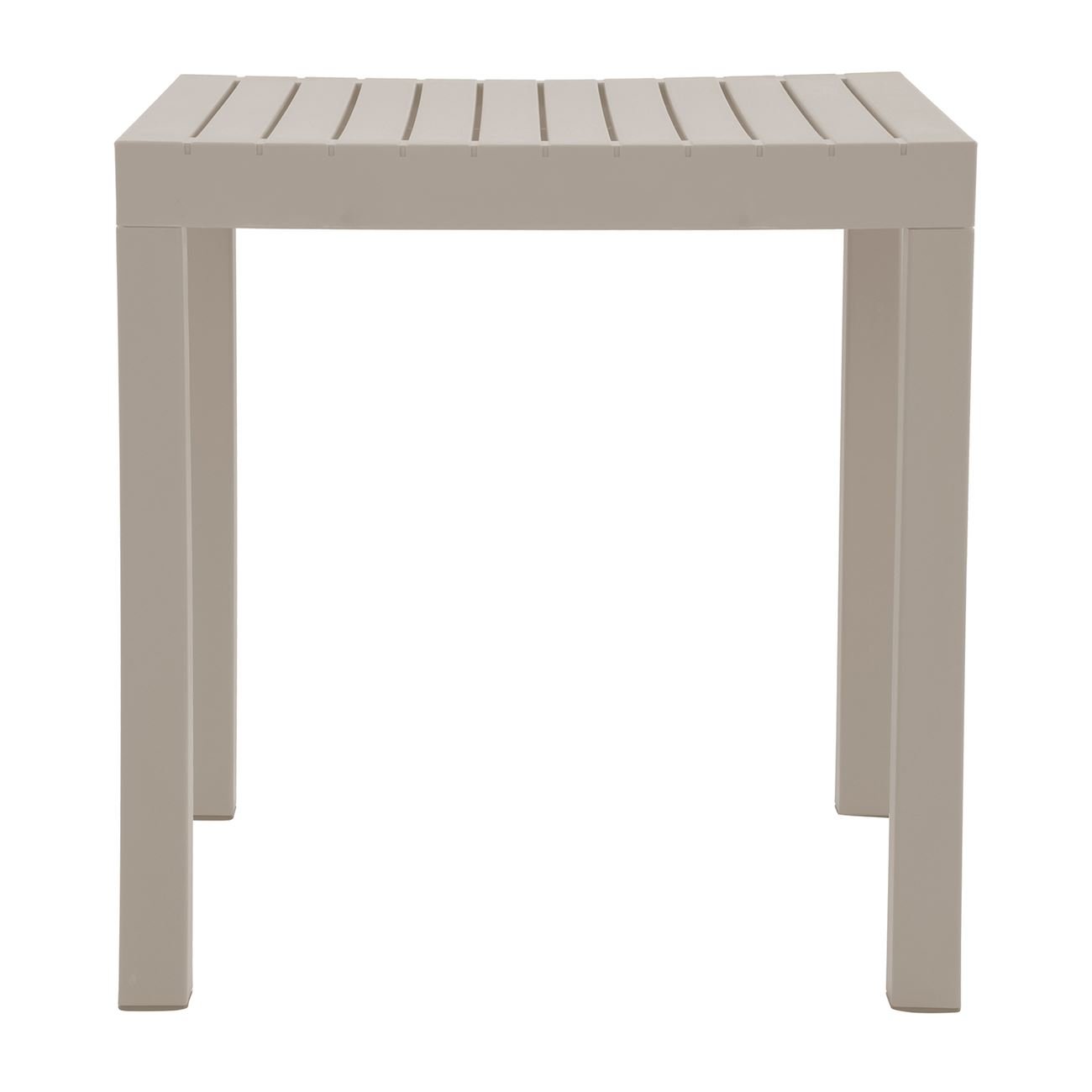 Τραπέζι Κήπου-Βεράντας Μέταλλο Βαφή Γκρι, PP-UV Γκρι 3