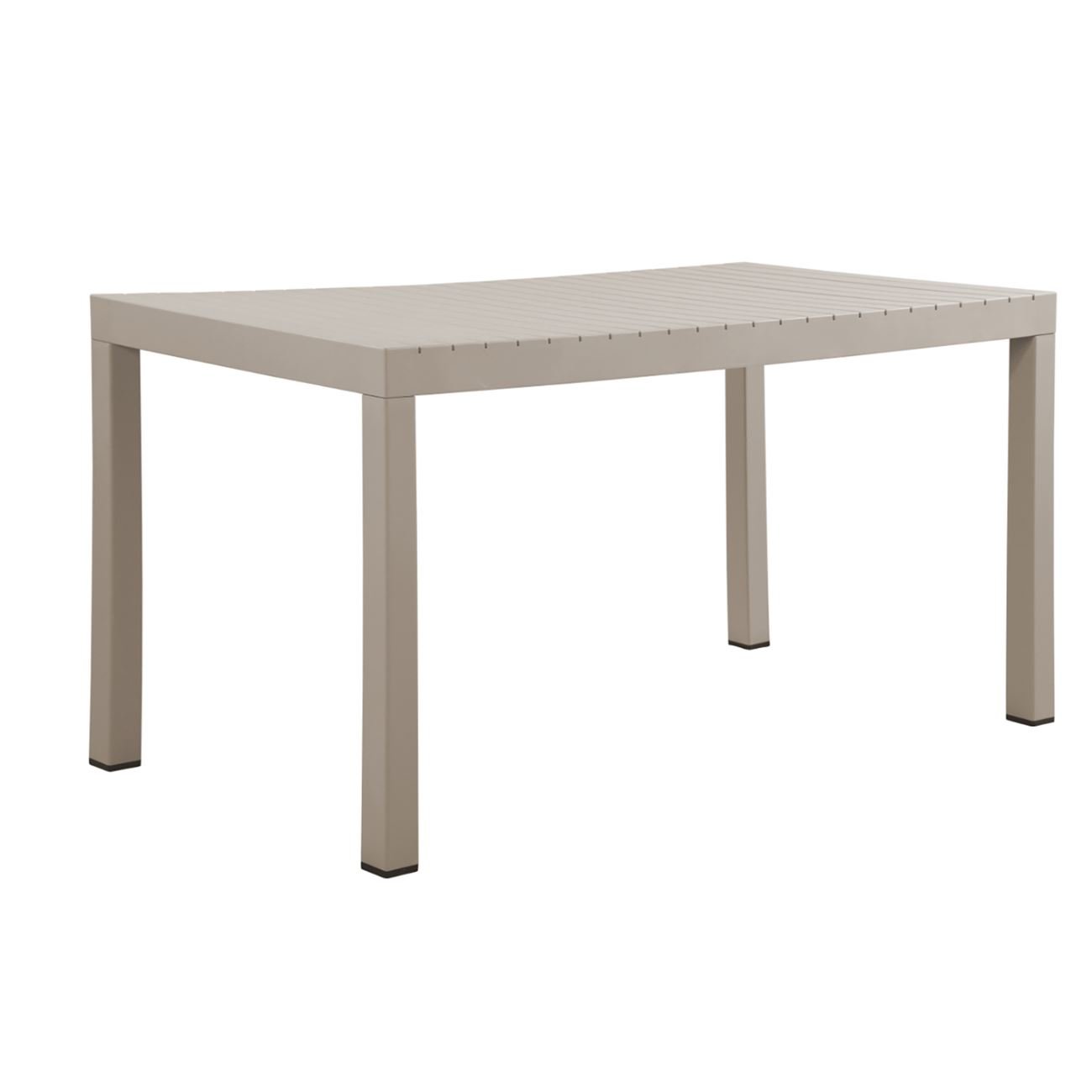 Τραπέζι Κήπου-Βεράντας Μέταλλο Βαφή Γκρι, PP-UV Γκρι 2