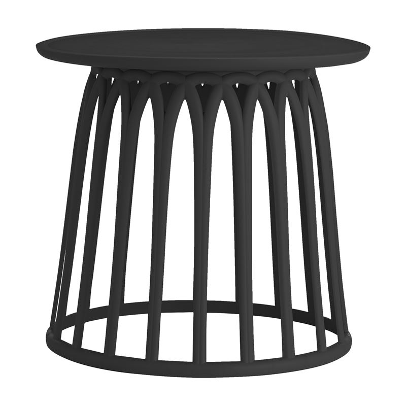 Τραπεζάκι Βοηθητικό PP-UV Μαύρο 1