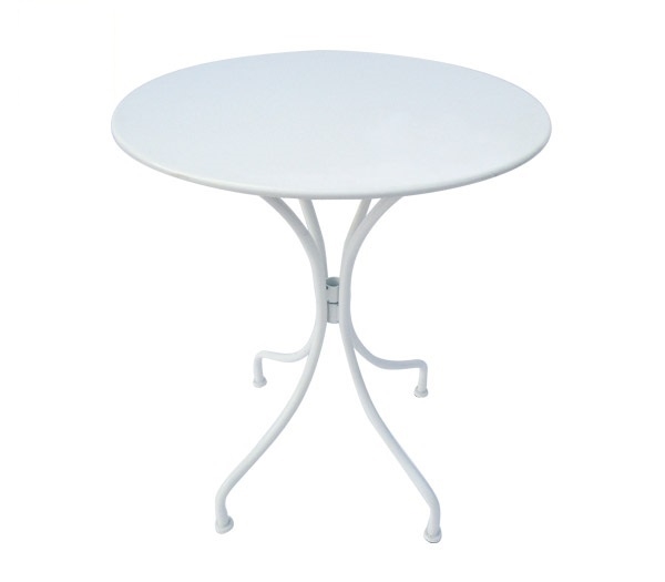 Τραπέζι Μεταλλικό Άσπρο 2