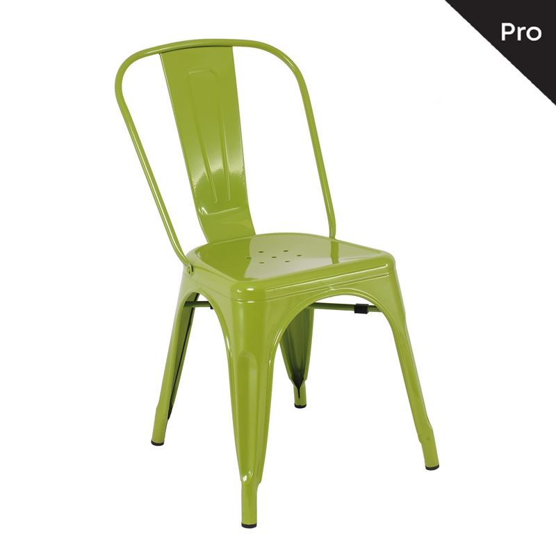 Καρέκλα-Pro, Μέταλλο Βαφή Lime 1