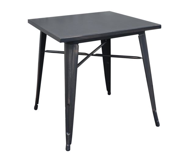 Τραπέζι Dining Μεταλλικό Antique Black 1