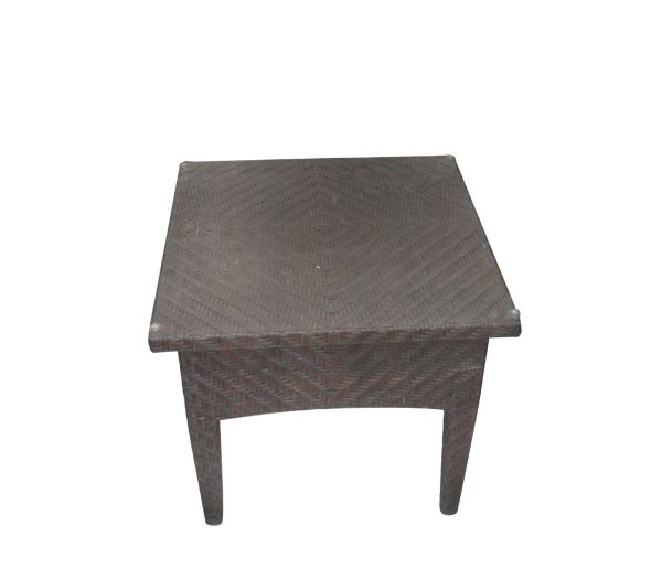 Βοηθ.Τραπεζάκι Wicker Καφέ 1