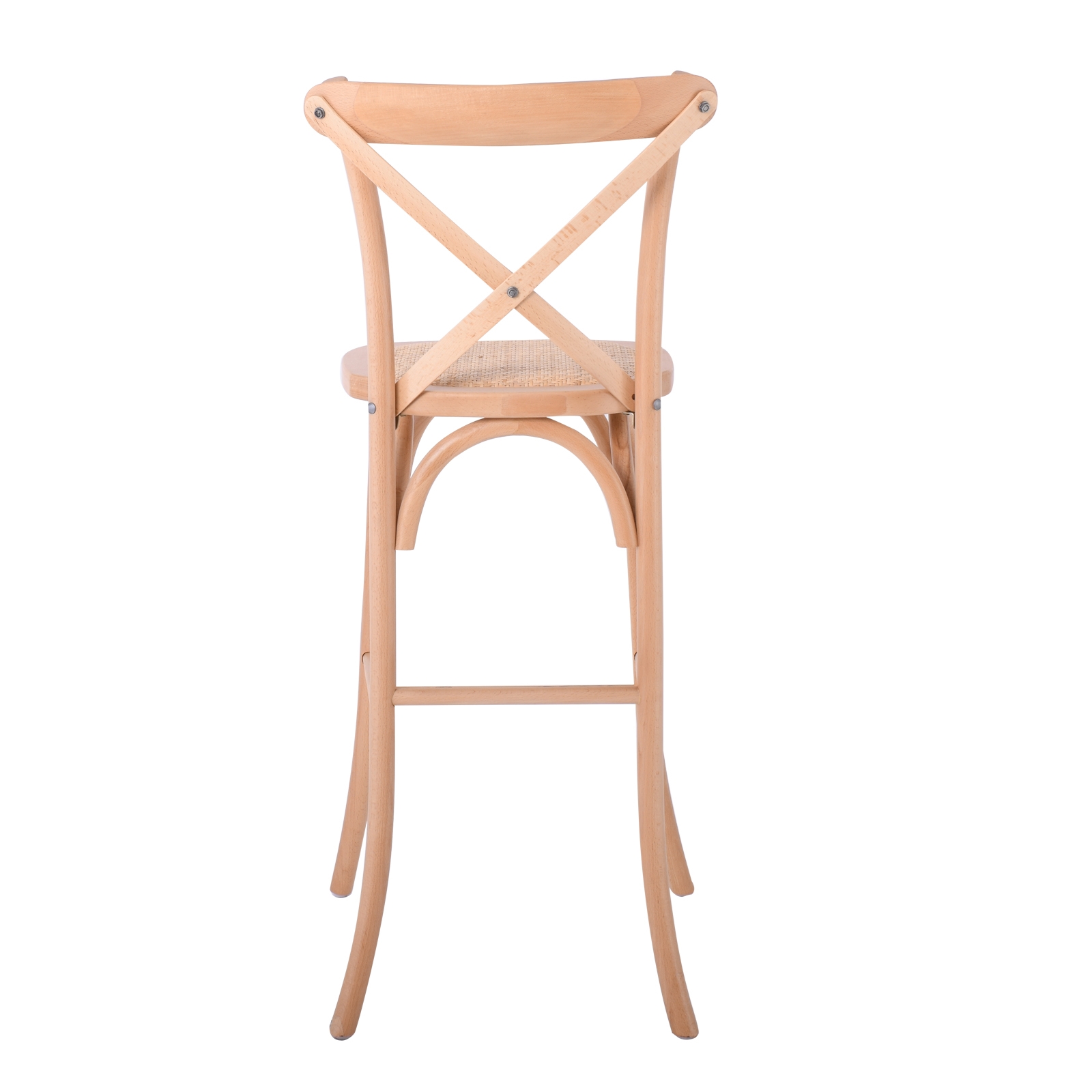 Σκαμπώ Bar Οξυά Φυσικό - Κάθισμα Ψάθα 5