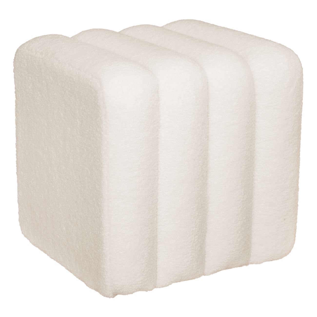 Σκαμπό Βοηθητικό,  Ύφασμα Εκρού 2