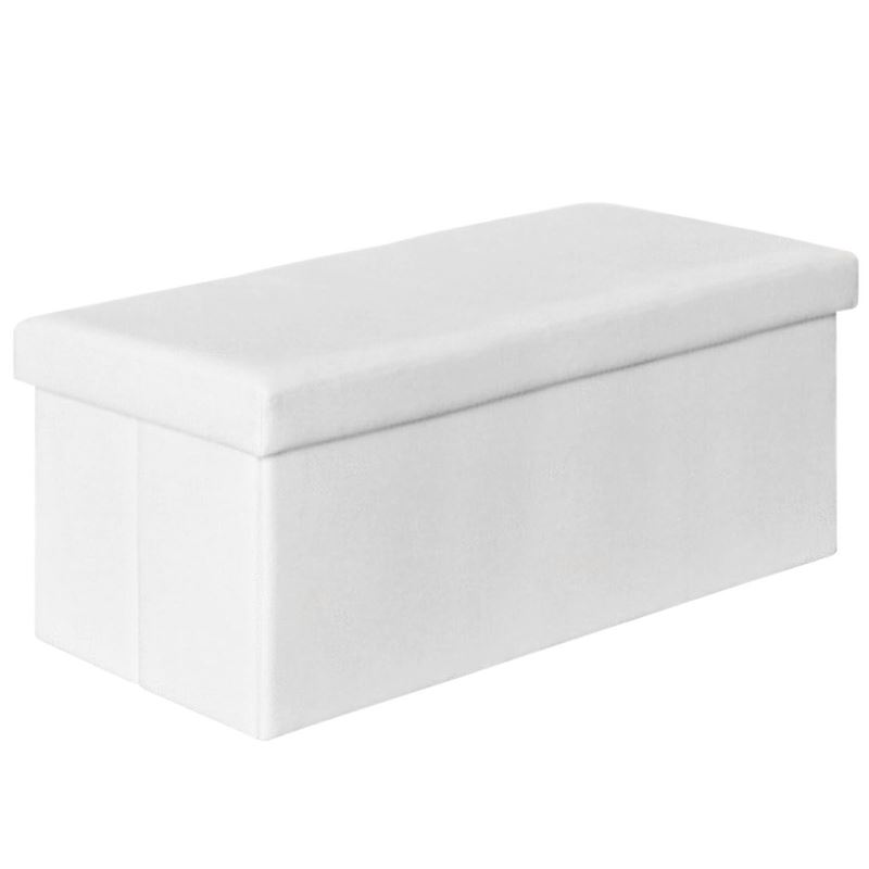 Σκαμπώ Αποθηκευτικό - Βοηθητικό / PU Άσπρο 1