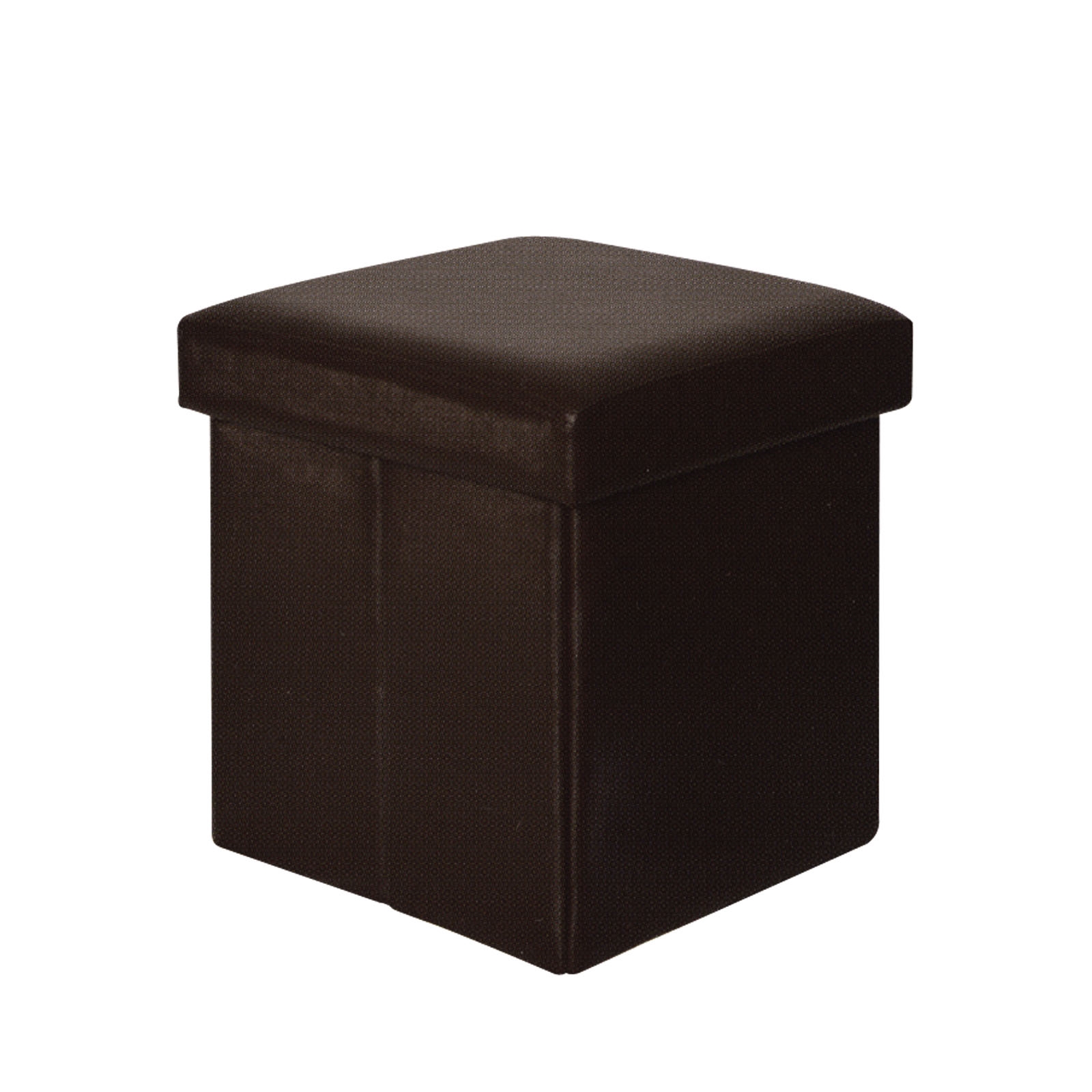 Σκαμπώ Αποθηκευτικό - Βοηθητικό / PU Σκούρο Καφέ 2