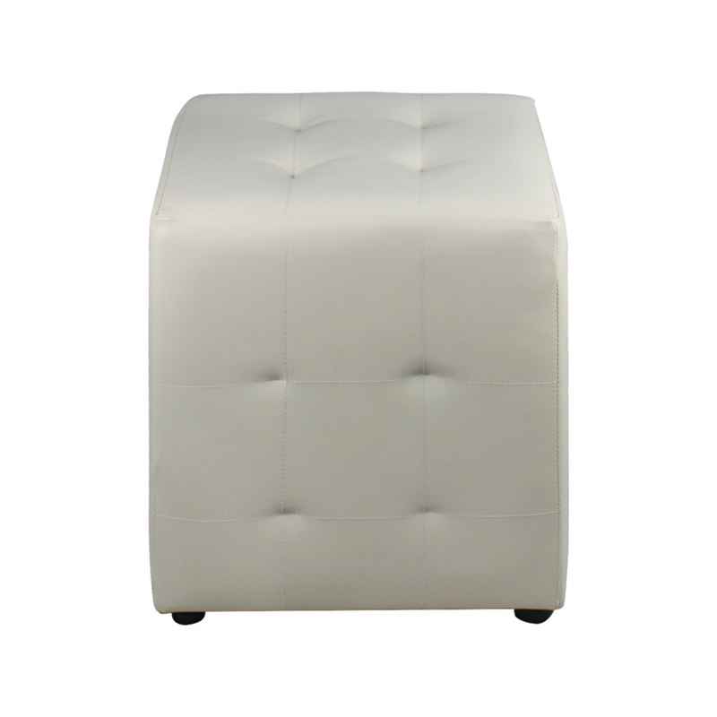 Σκαμπώ Βοηθητικό PU Εκρού 1