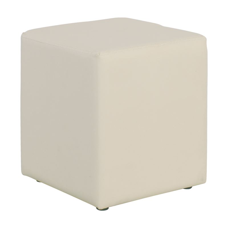 Σκαμπώ Βοηθητικό PU Εκρού 1