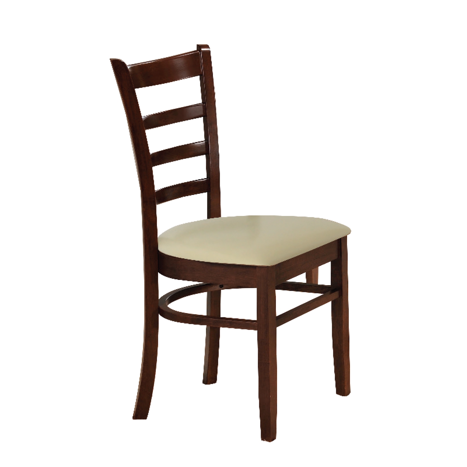 Καρέκλα Καρυδί / Pu Εκρού 2