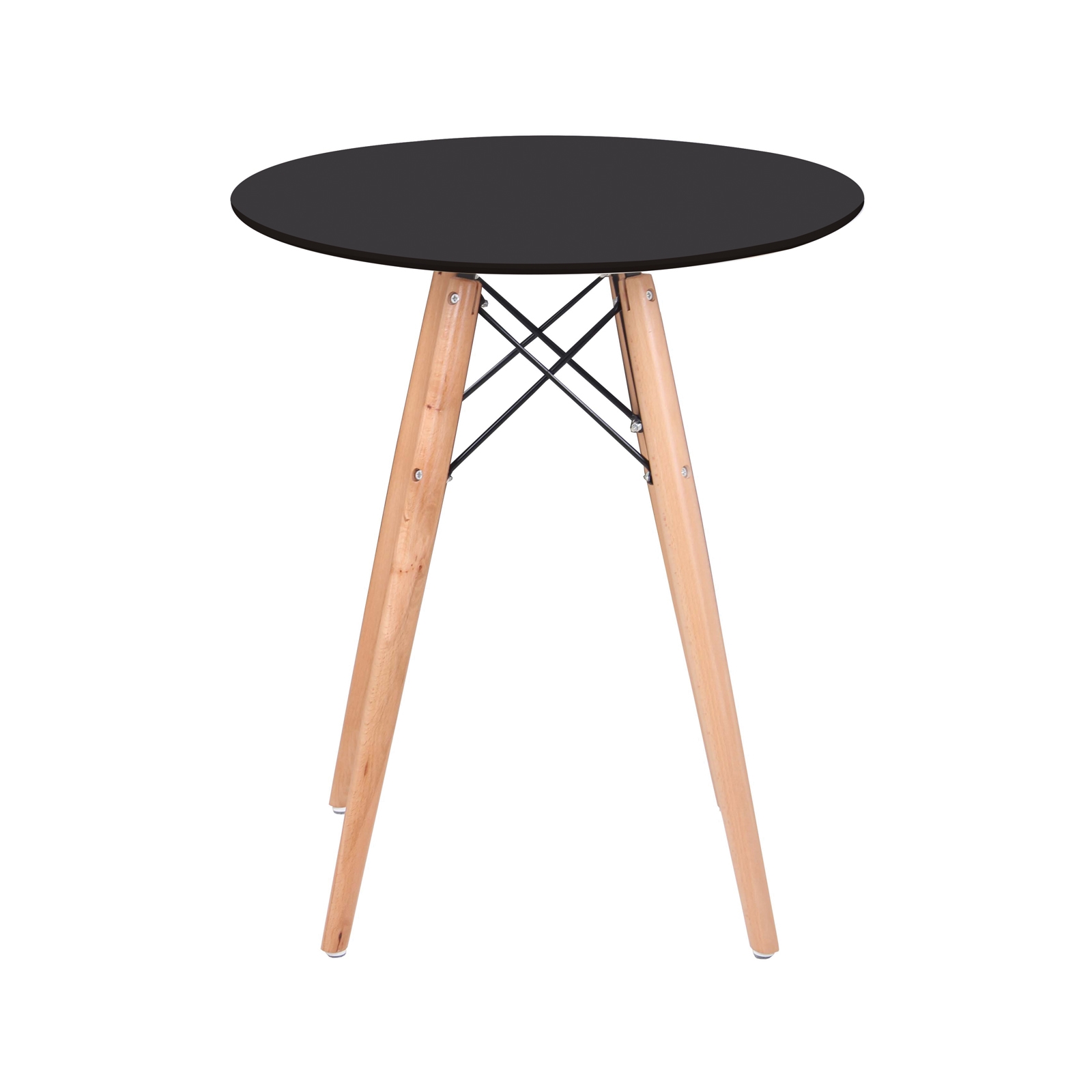 Wood Tραπέζι Μαύρο MDF 2