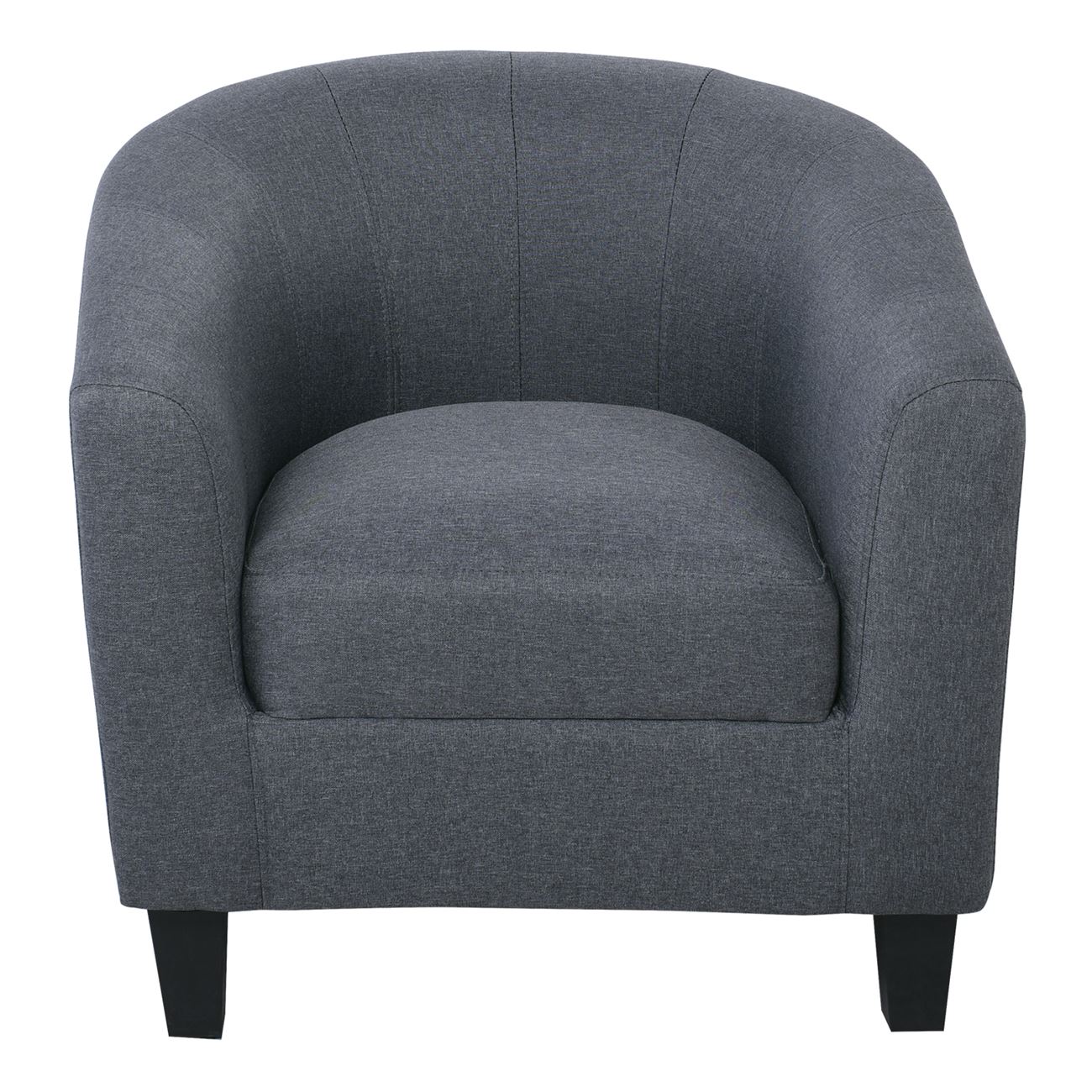 Πολυθρόνα Σαλονιού Καθιστικού, Ύφασμα Γκρι 5