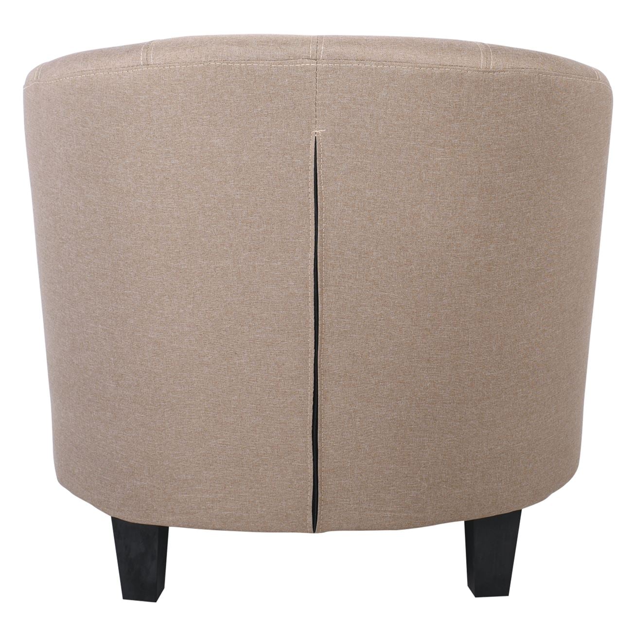 Πολυθρόνα Σαλονιού Καθιστικού, Ύφασμα Καφέ 4