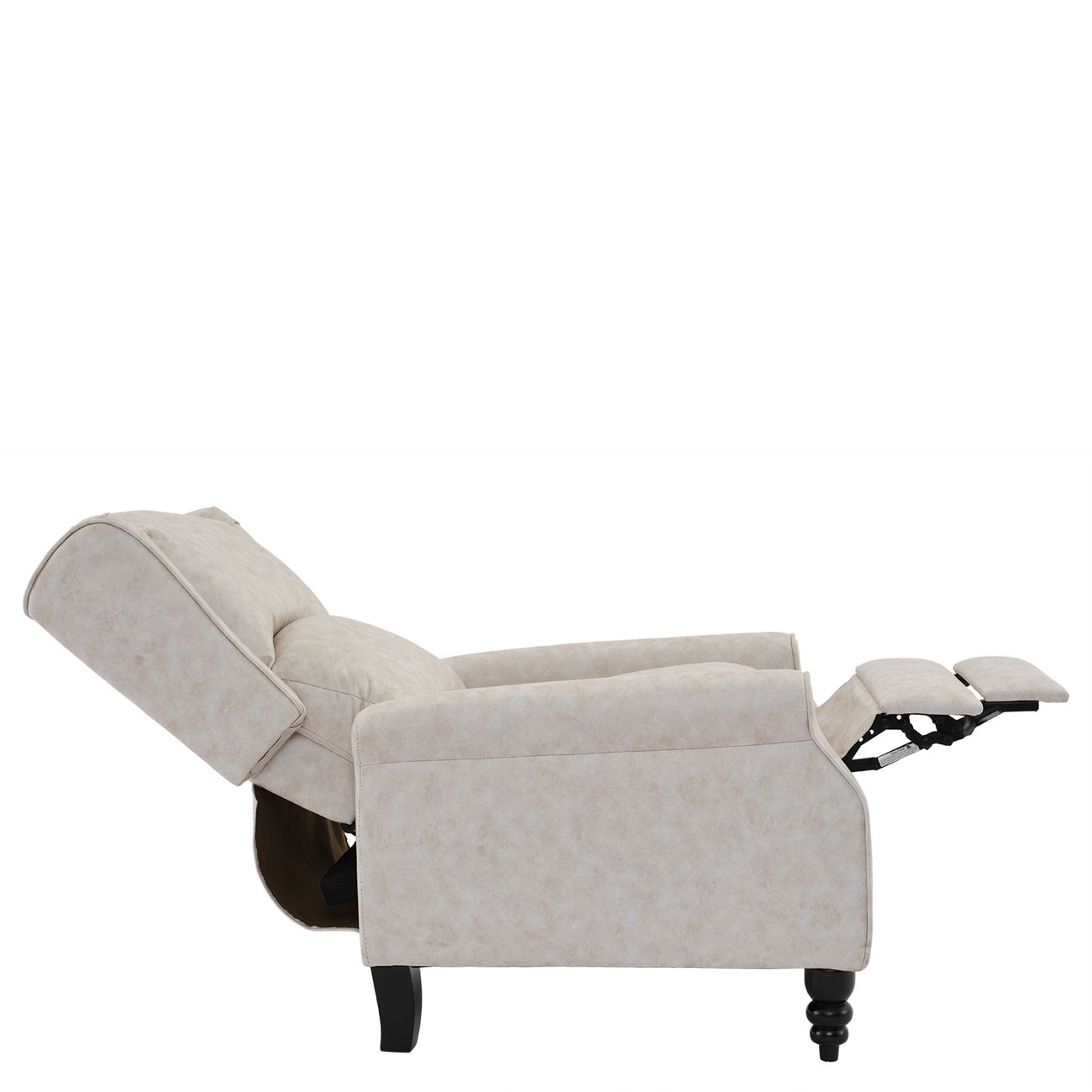 Relax Πολυθρόνα Μπερζέρα Σαλονιού, Καθιστικού, Ύφασμα Απόχρωση Antique Εκρού 7