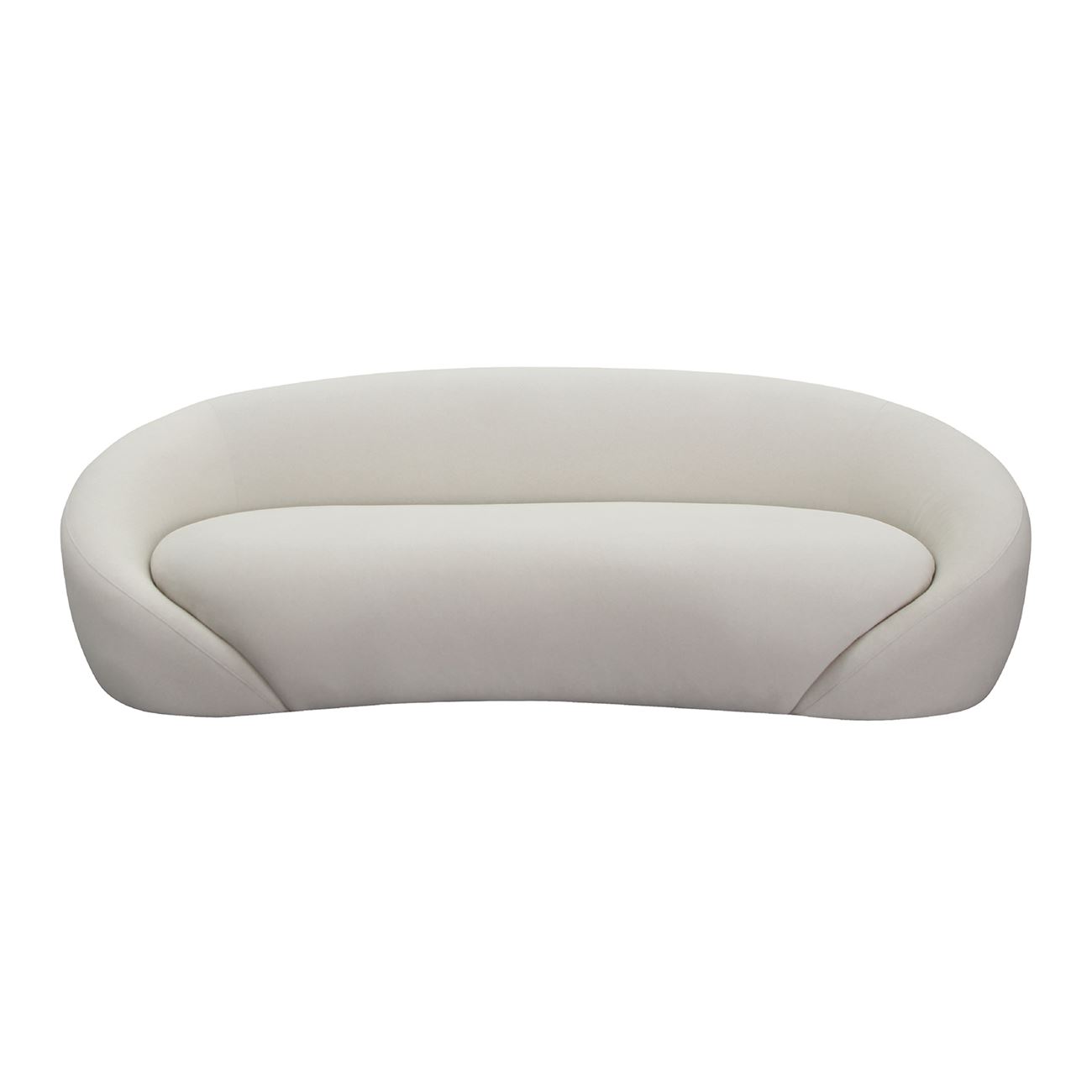 Καναπές 3θ - Σαλονιού - Καθιστικού, Ύφασμα Εκρού 3