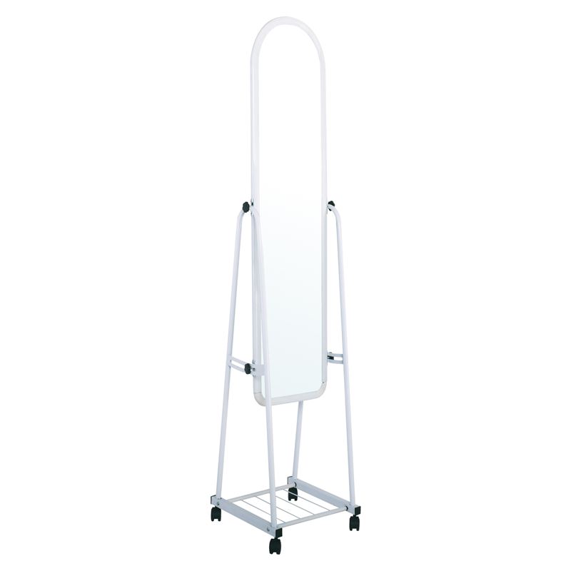 Small Καθρέπτης Δαπέδου / Μέταλλο Βαφή Άσπρο 1