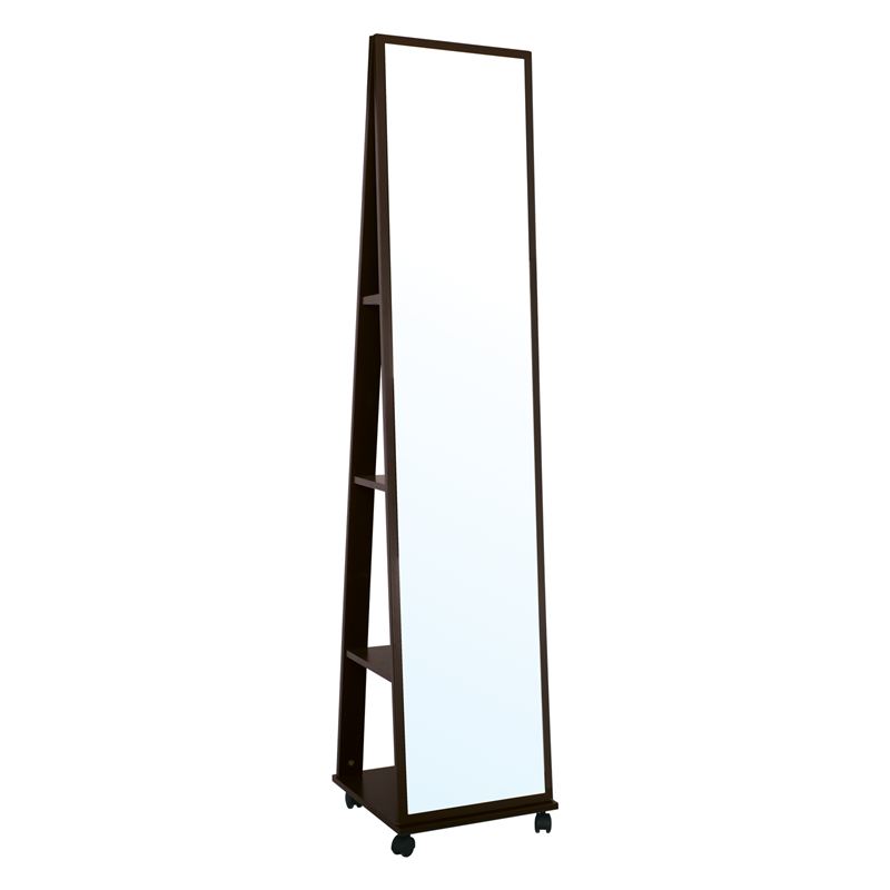 Καθρέπτης Δαπέδου Ξύλο - Καρυδί 1