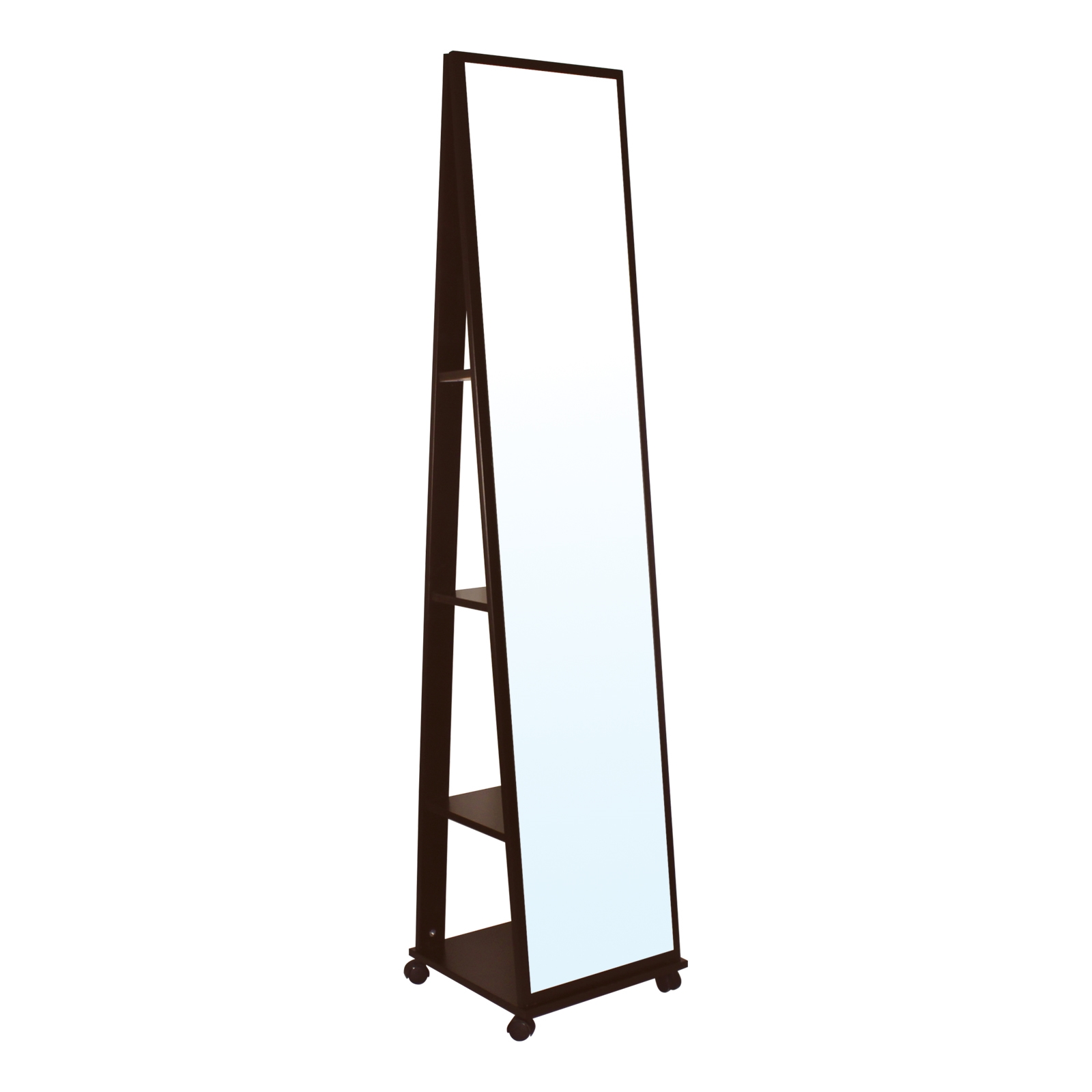 Καθρέπτης Δαπέδου Ξύλο - Καρυδί 2