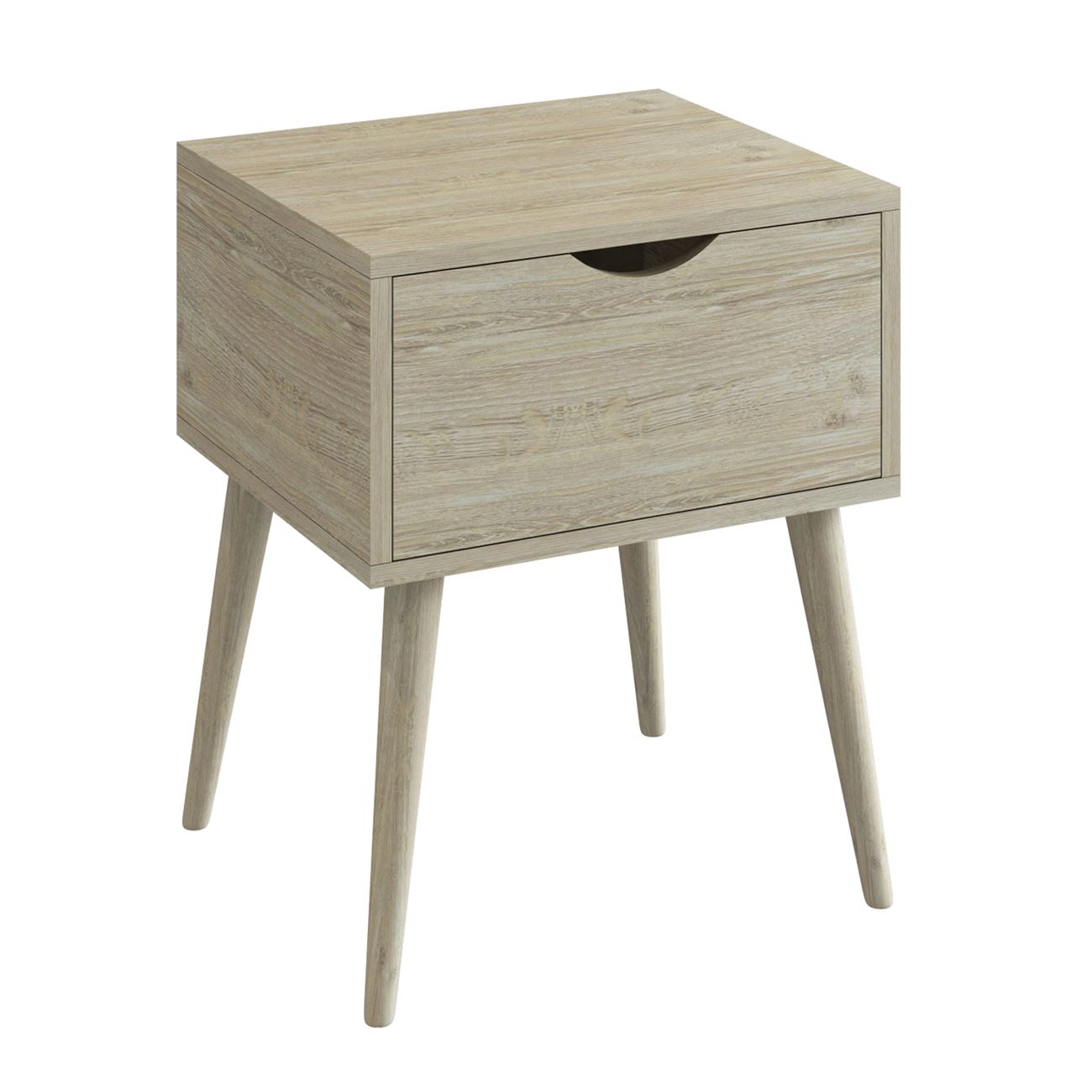 ALIDA Κομοδίνο Απόχρωση Sonoma 2