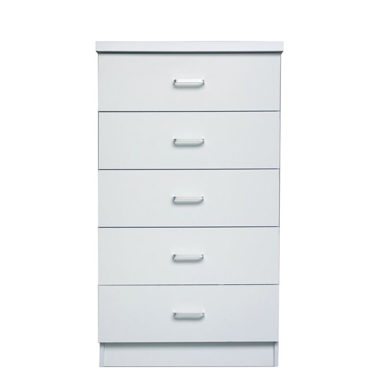 Συρταριέρα με 5 Συρτάρια - Άσπρο 1