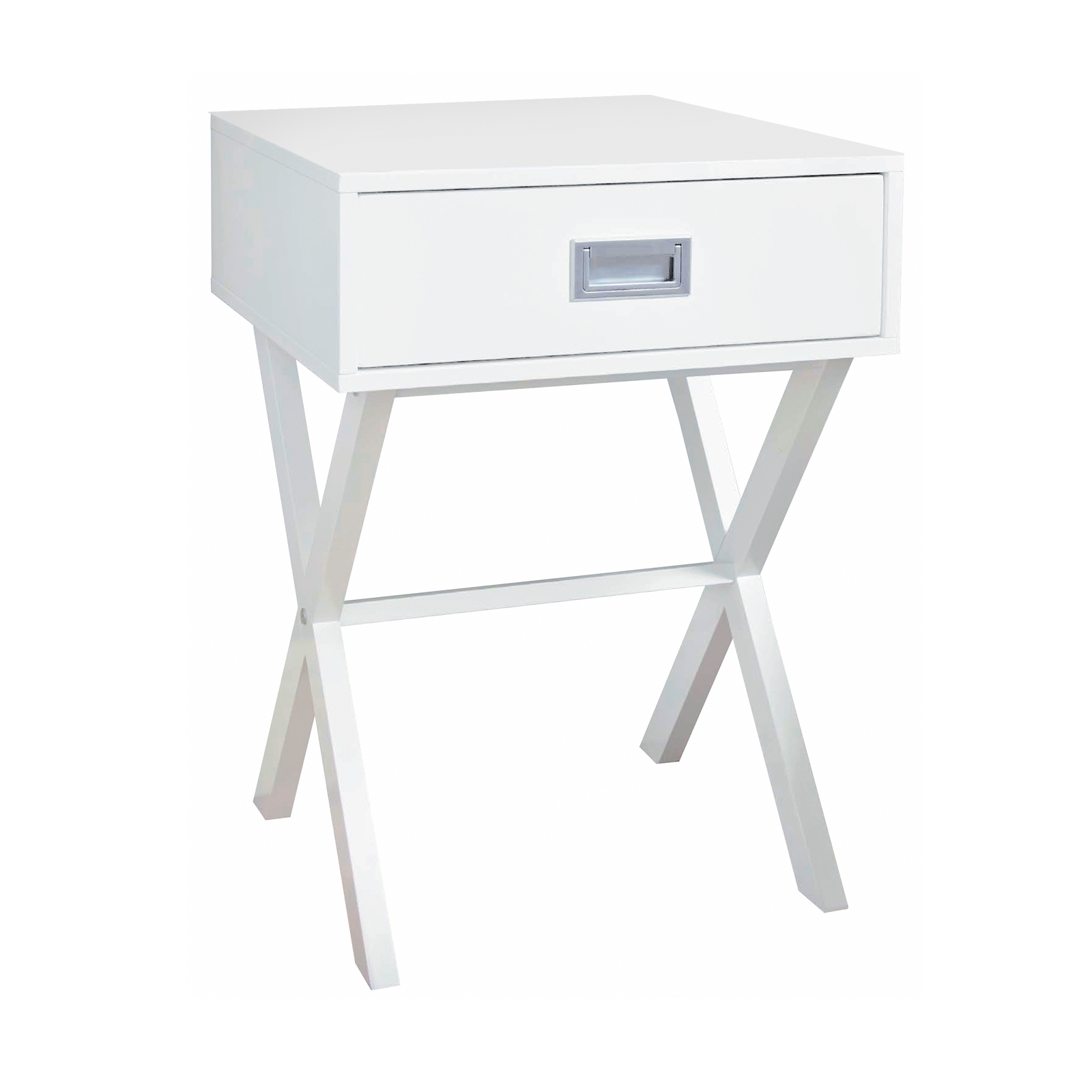 Κομοδίνο Άσπρο Λάκα MDF 2