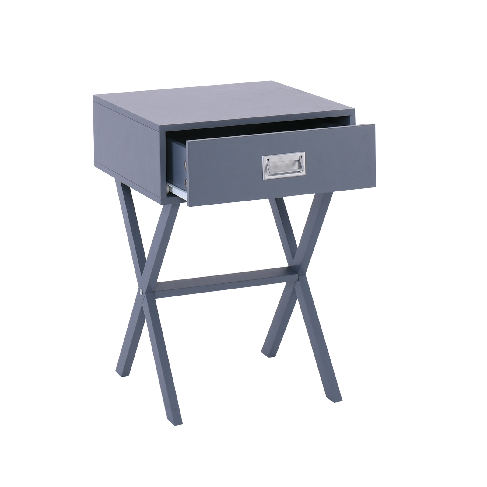 Κομοδίνο Γκρι Λάκα MDF 4