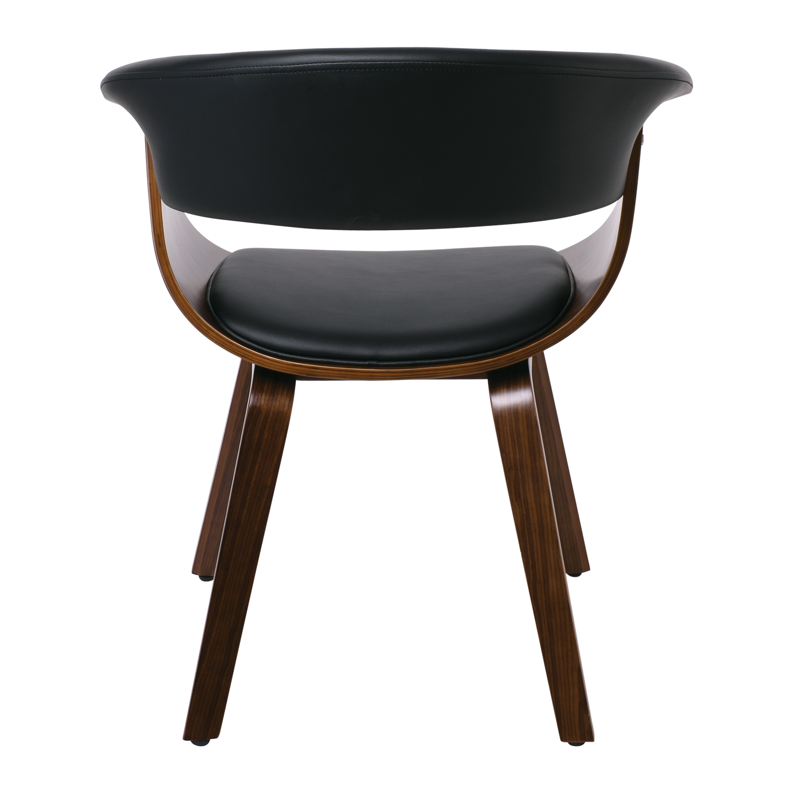 Πολυθρόνα Καρυδί - Pu Μαύρο 5