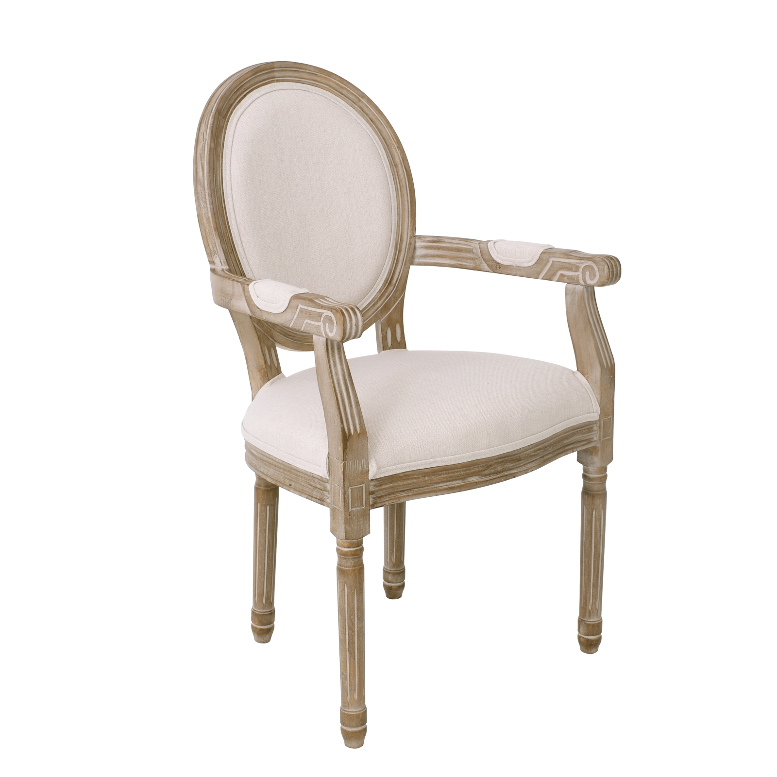 Πολυθρόνα Σαλονιού Καθιστικού - Decape / Ύφασμα Εκρού 2