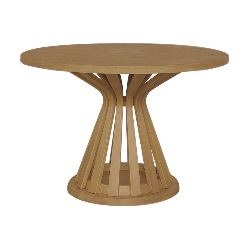 Τραπέζι Τραπεζαρίας, MDF Απόχρωση Φυσικό 1