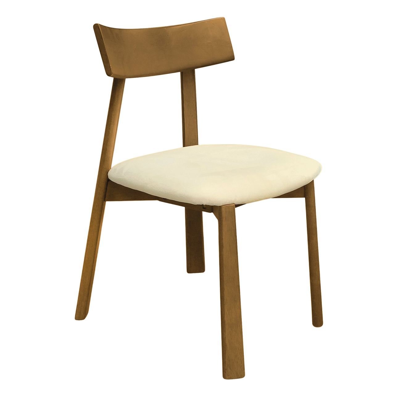 Καρέκλα Τραπεζαρίας, Απόχρωση Φυσικό, Pu Εκρού 2