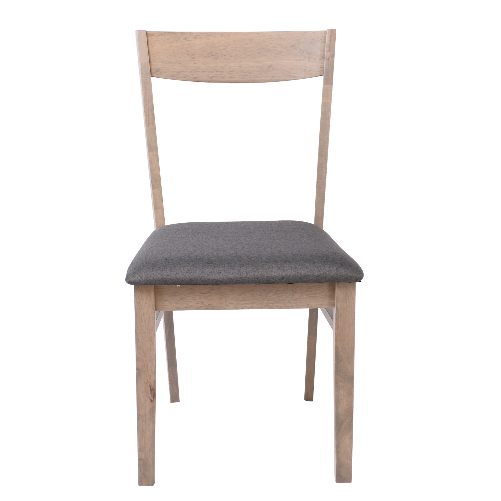 Καρέκλα Τραπεζαρίας Κουζίνας Smoke Beech / Ύφασμα Γκρι 5
