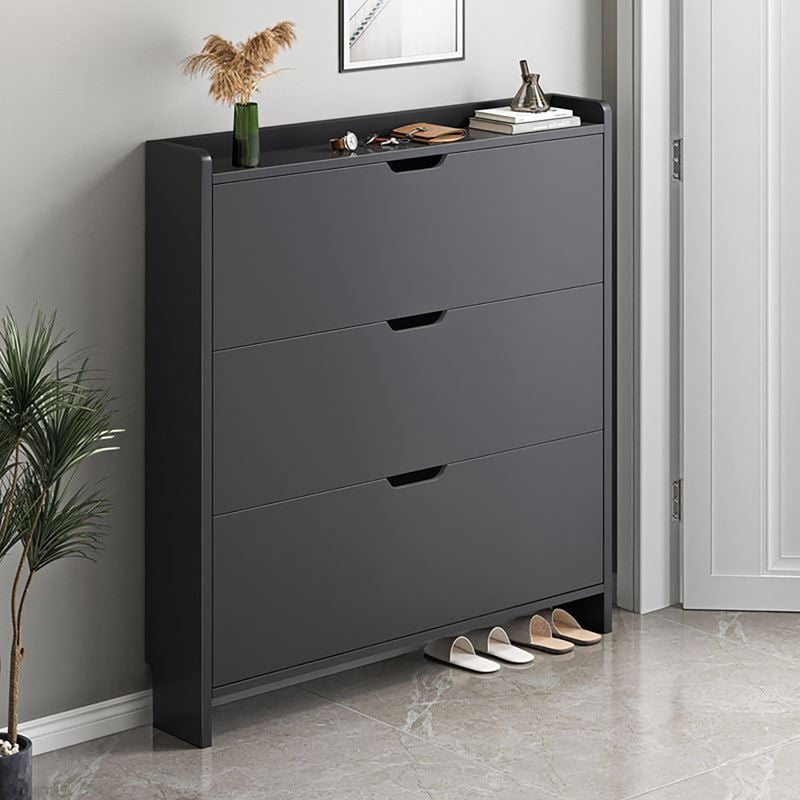 Παπουτσοθήκη MDF - Melamine Απόχρωση Γκρι 1