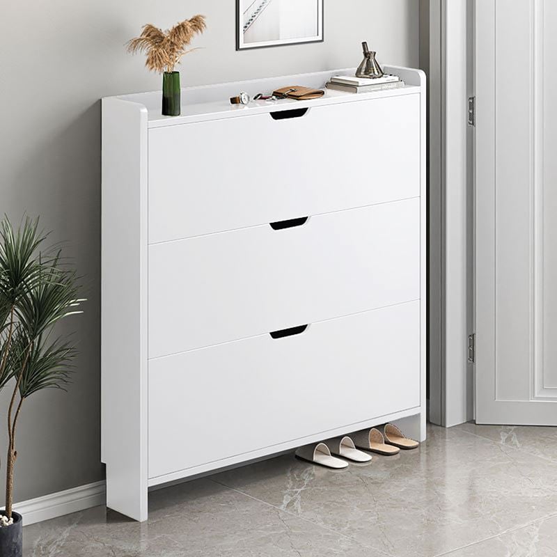 Παπουτσοθήκη MDF - Melamine Απόχρωση Άσπρο 1