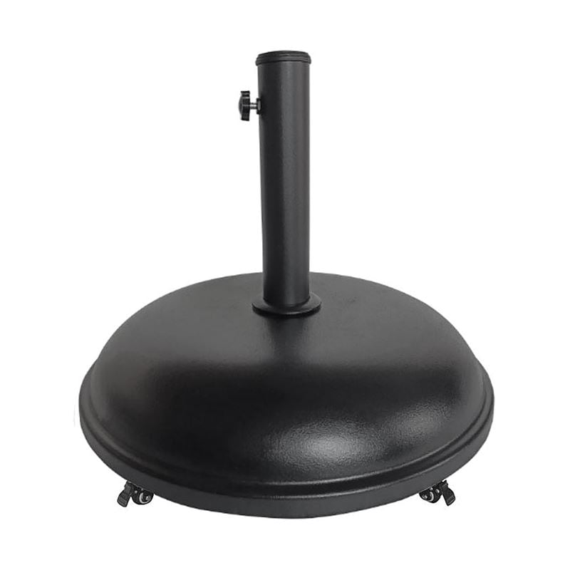 ΒΑΣΗ ομπρέλας Τσιμέντο/Μέταλλο Απόχρωση Μαύρο, με ρόδες 1