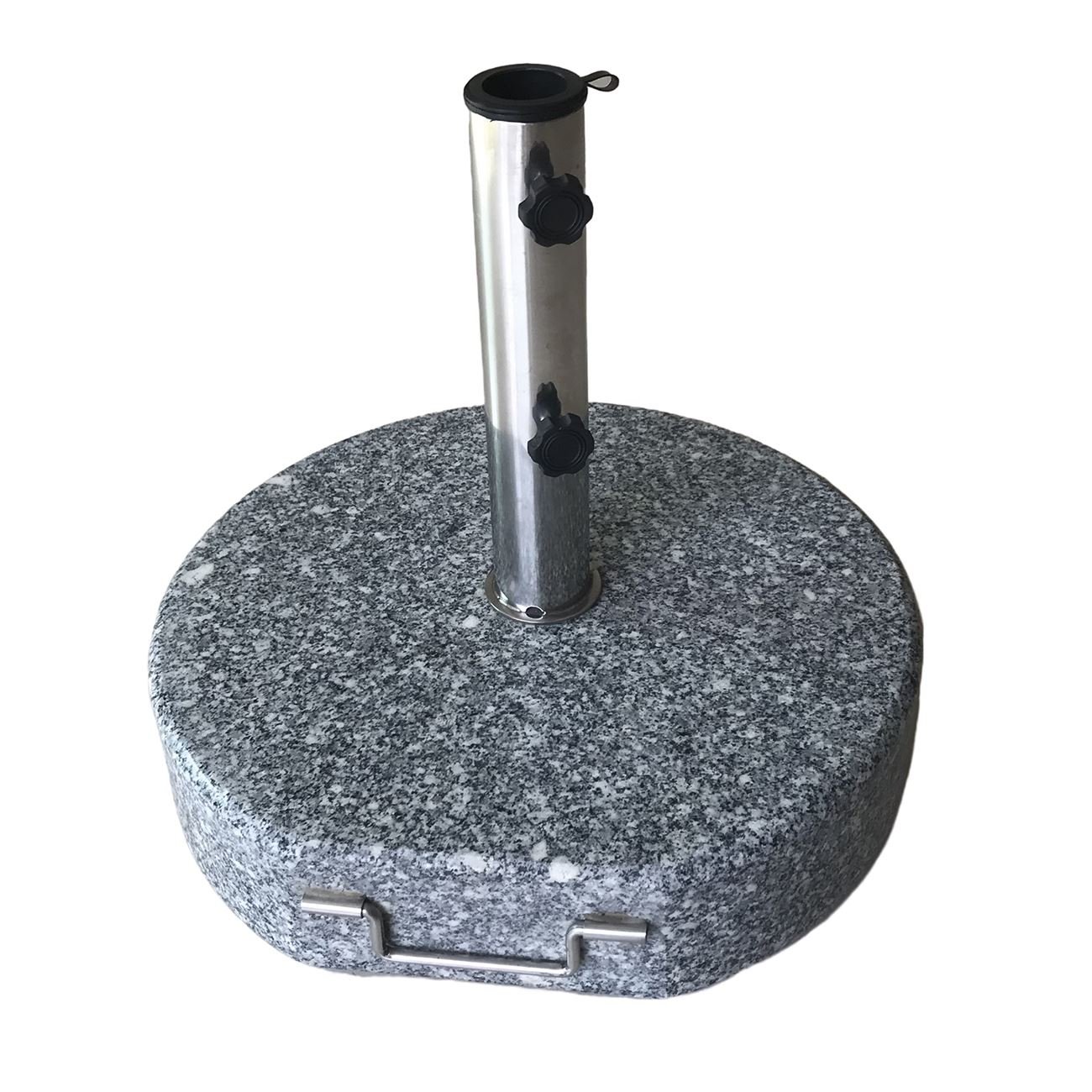 ΒΑΣΗ ομπρέλας στρογγυλή Γρανίτης/Inox #304 (40Kg) 2