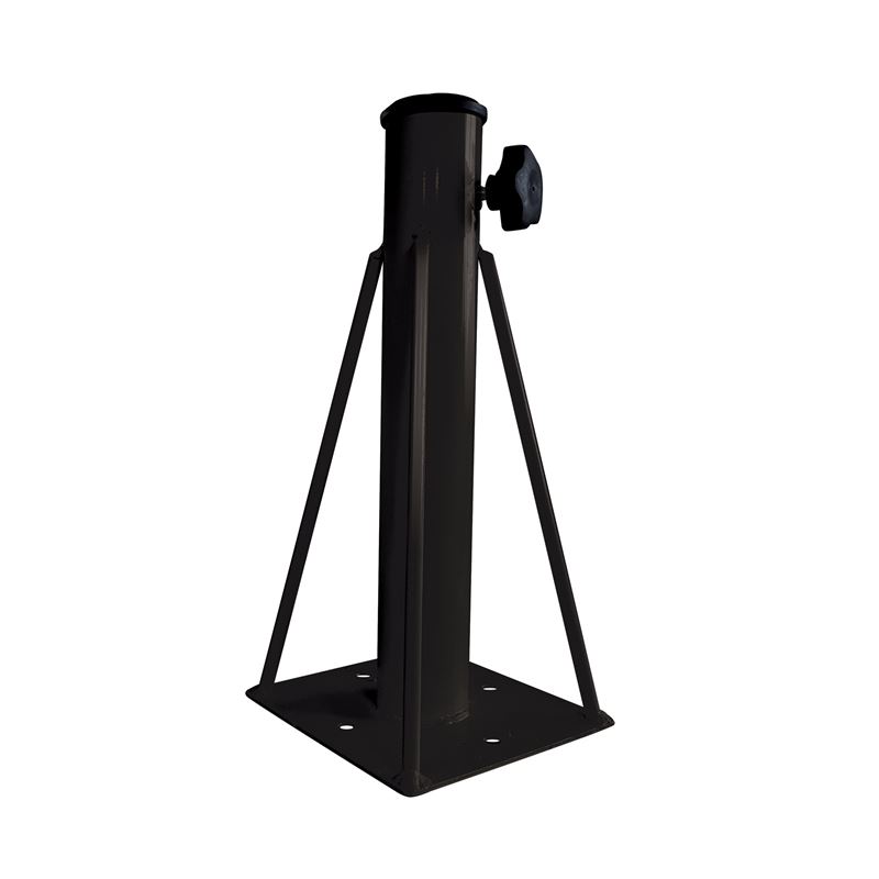 ΒΑΣΗ ομπρέλλας εδάφους Μεταλλική Μαύρη 1