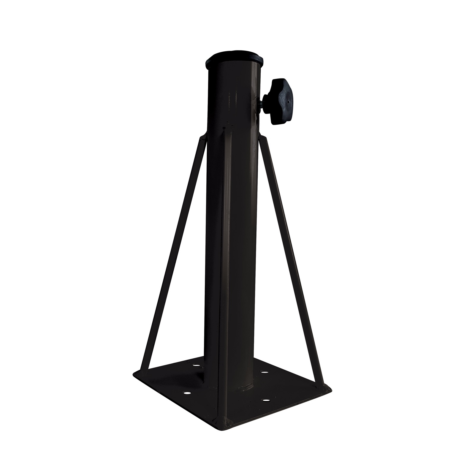 ΒΑΣΗ ομπρέλλας εδάφους Μεταλλική Μαύρη 2