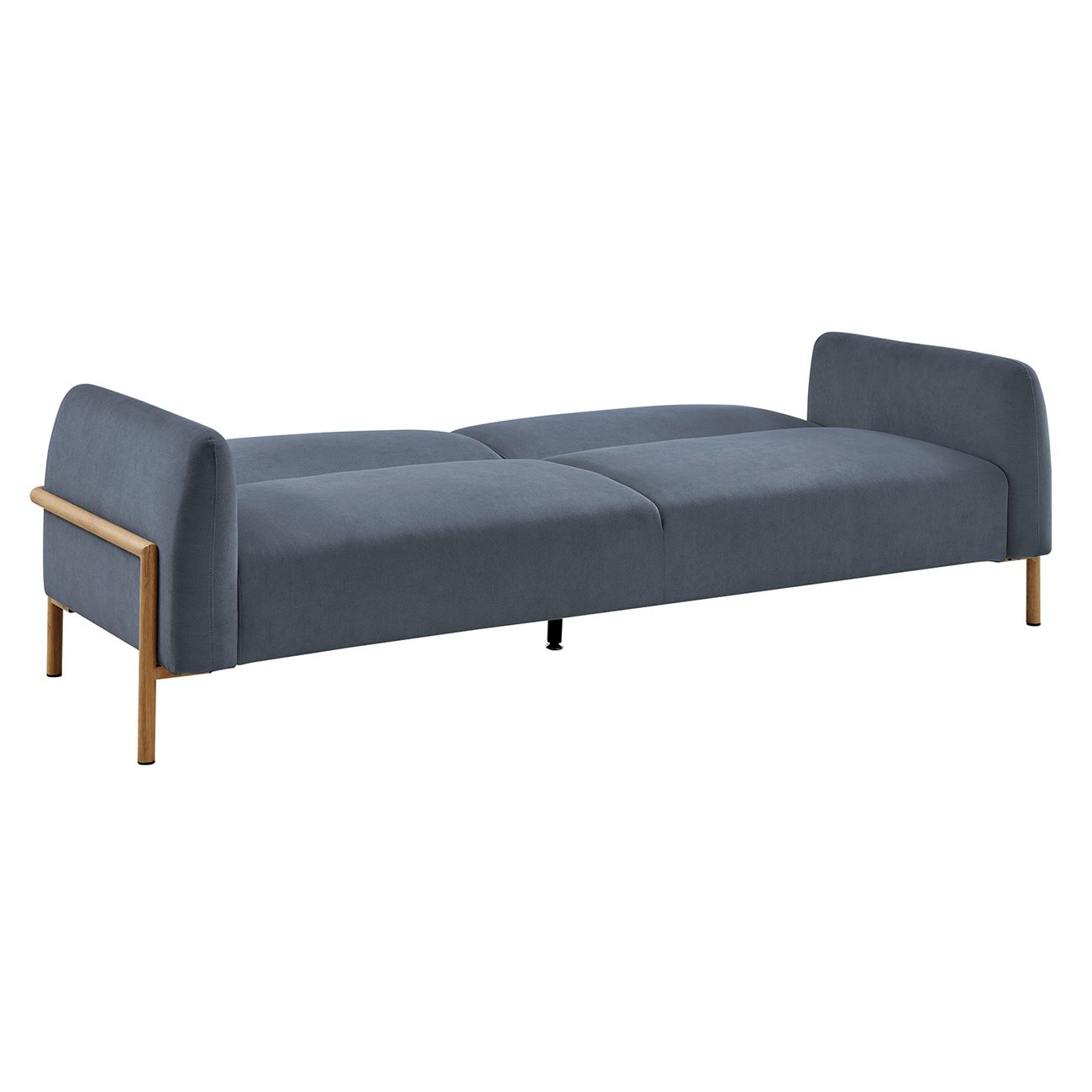 Καναπές - Κρεβάτι Σαλονιού - Καθιστικού, Ύφασμα Σκούρο Γκρι 3