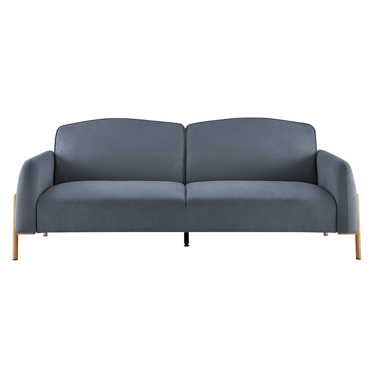 Καναπές - Κρεβάτι Σαλονιού - Καθιστικού, Ύφασμα Σκούρο Γκρι 4